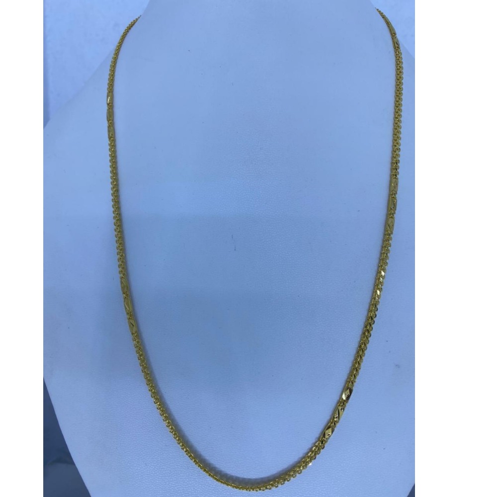 916 Gold Hallmark Milan Handmade Chain