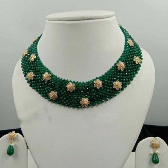 22KT/ 916 Gold traditional wedding Net necklace For ladies