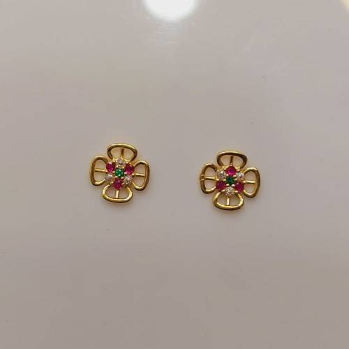Gold Classic Casual Earring
