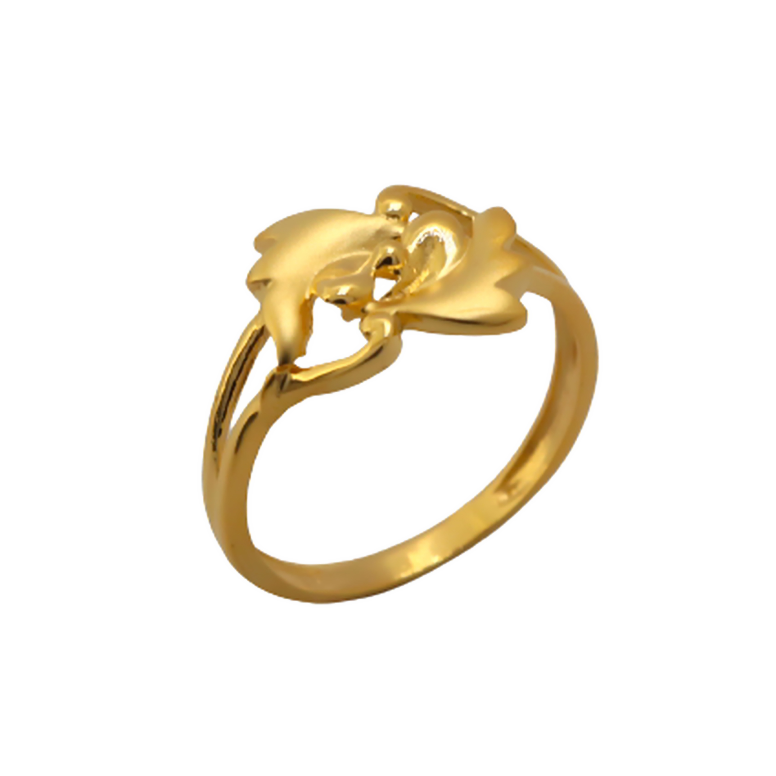 Radiant 22k Gold Ring for Women-gemektower.com.vn