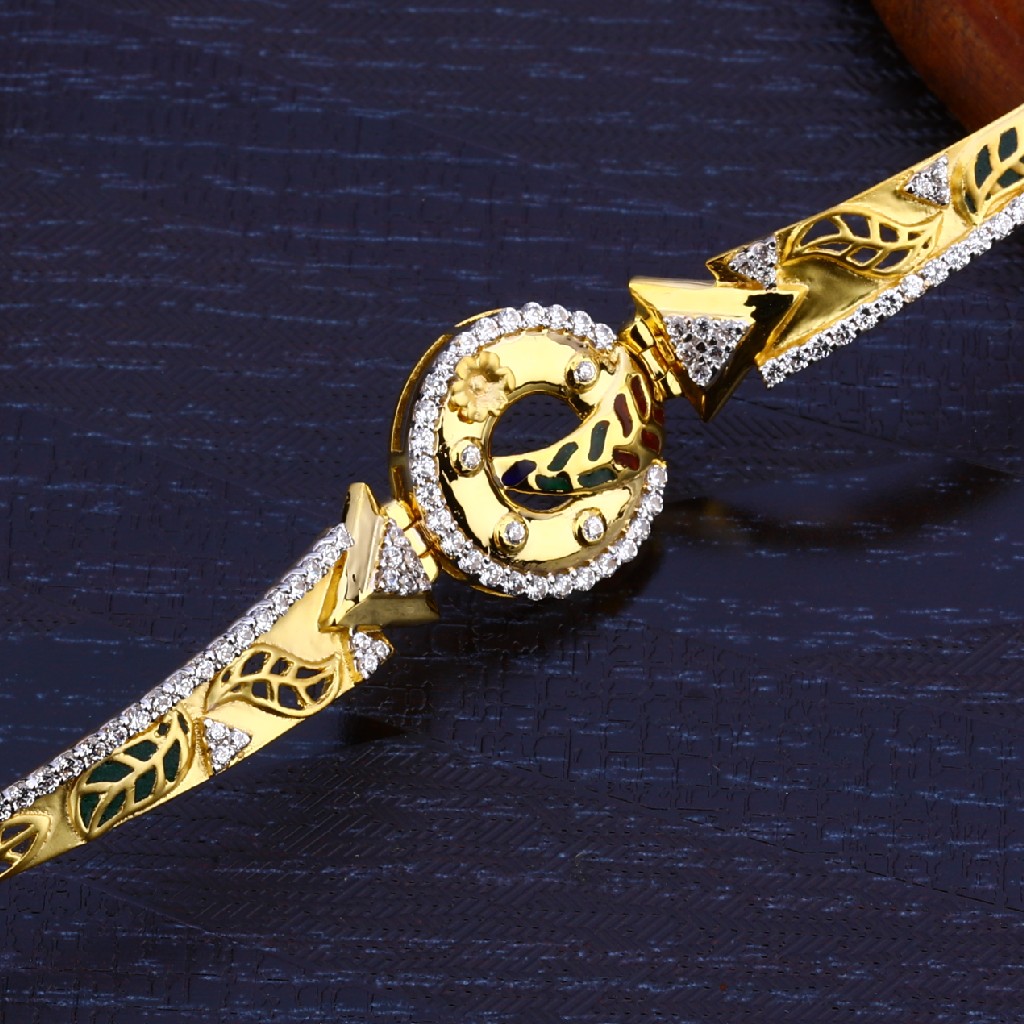 916 Gold Hallmark Ladies Bracelet LB249