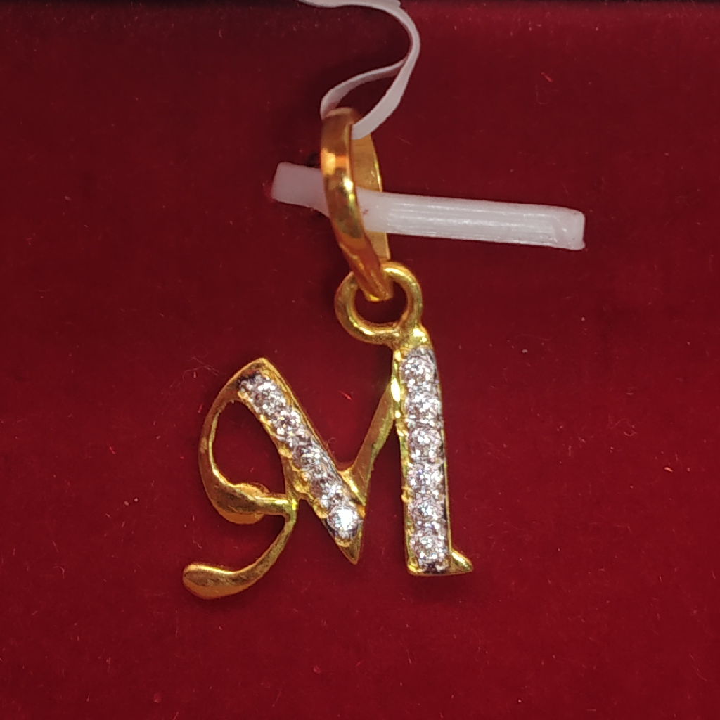 m name pendant