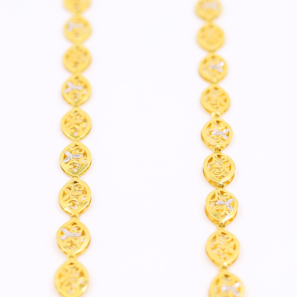 Impressive fancy hand made gold chain