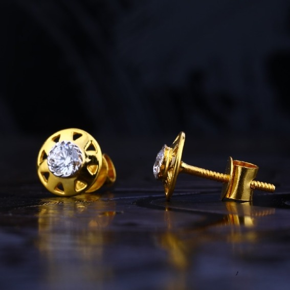 22 carat gold exclusive designer ladies earrings RH-LE906