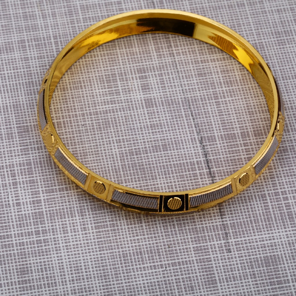 Mens Gold Punjabi Kada-MPKB15