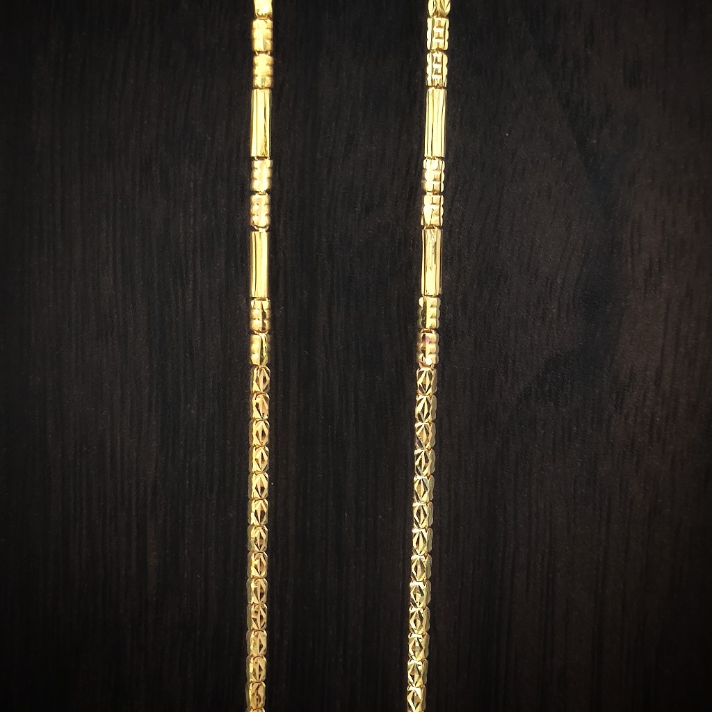 fancy 22 Caret gold handmade chain