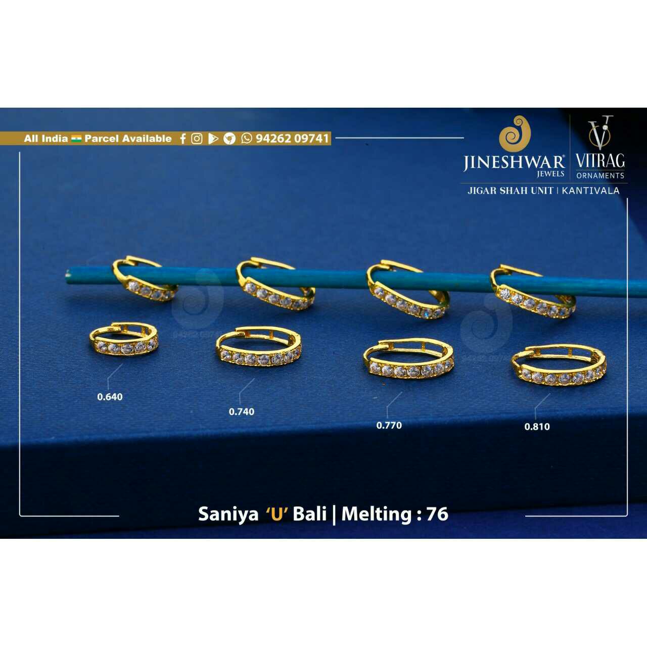 18ct Fancy Saniya U Bali