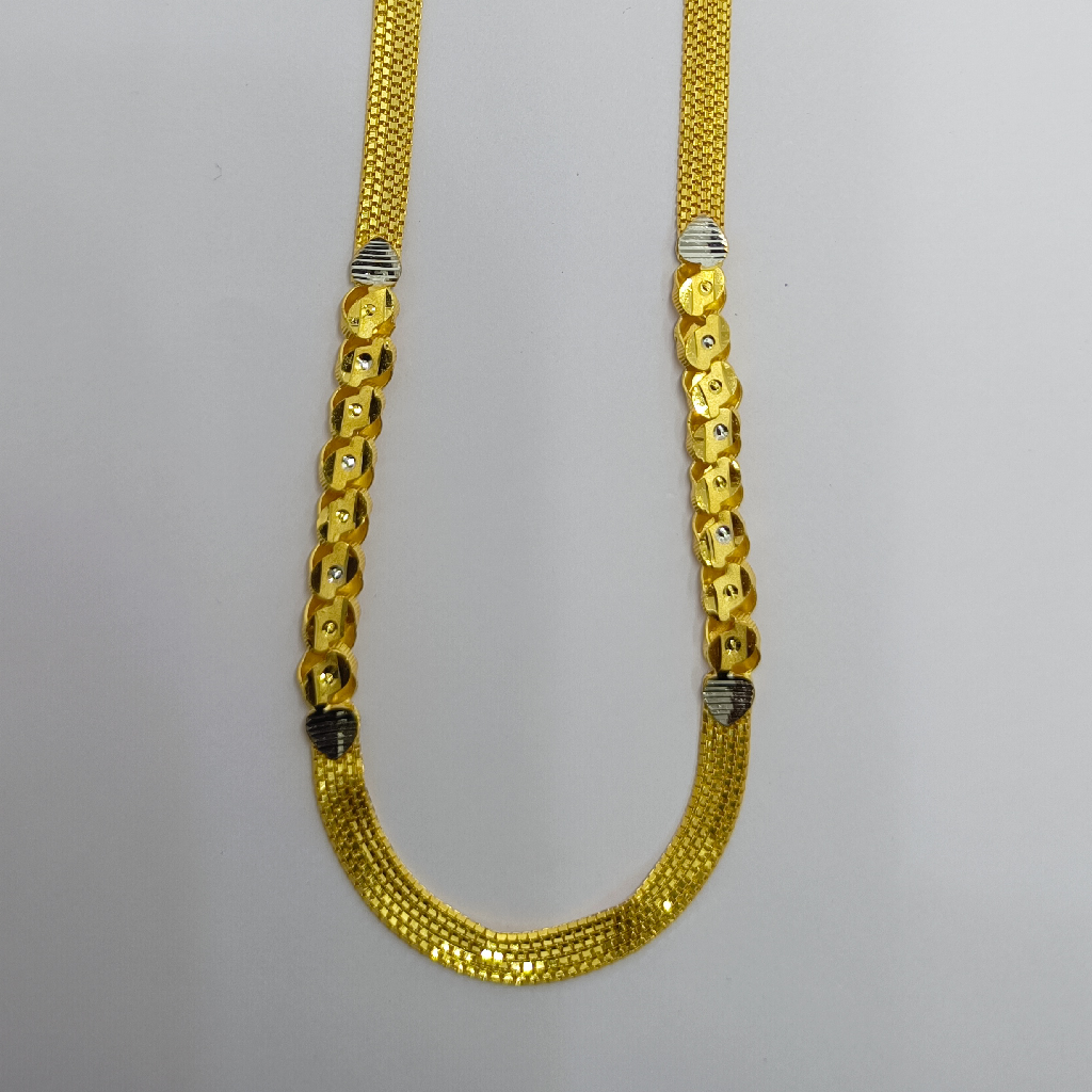 22k beautiful gold bandhan chain