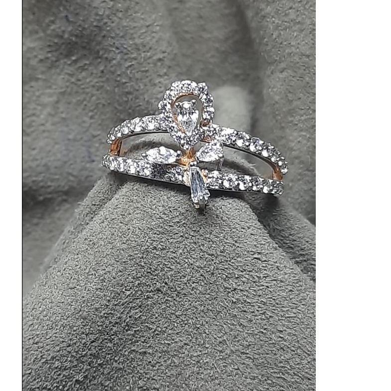 916 Gold Stylish Ring Design For Women SDJ-6541