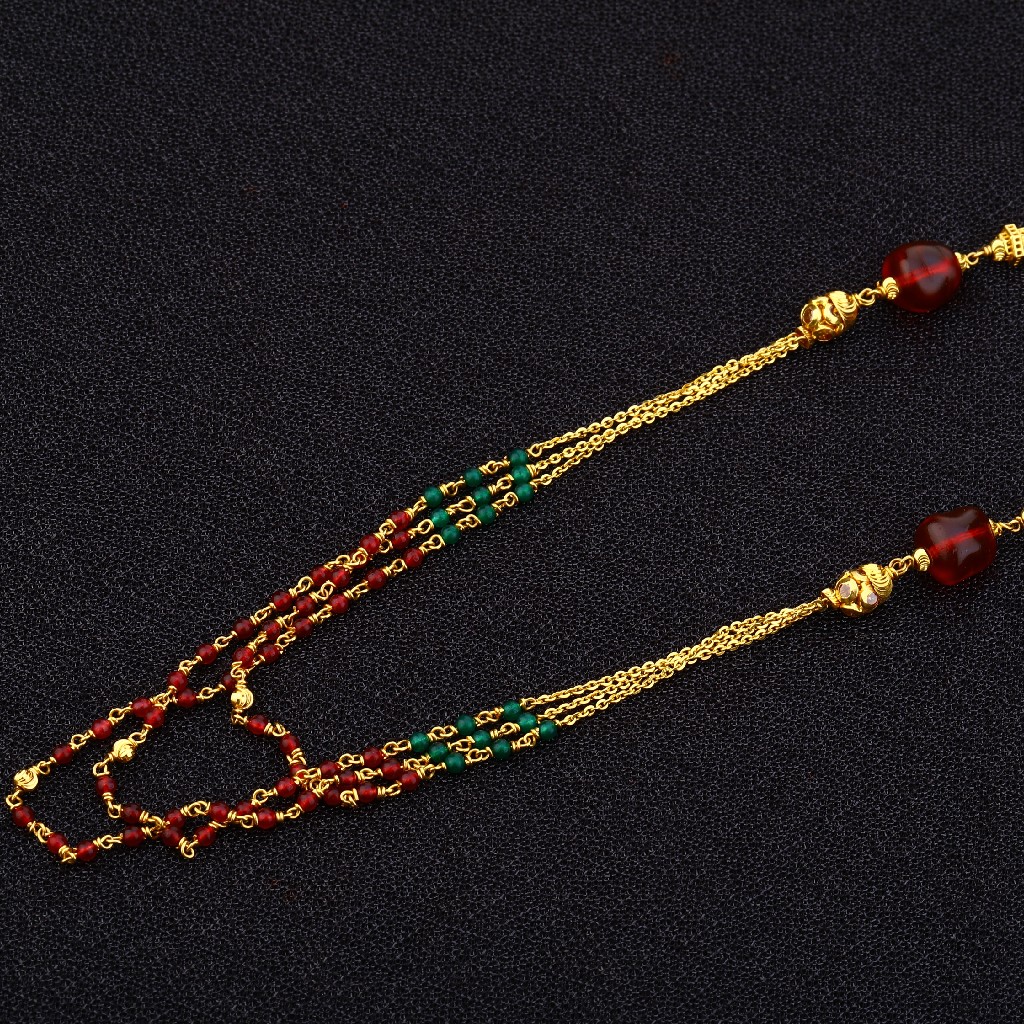 916 Gold Hallmark Mala AC152