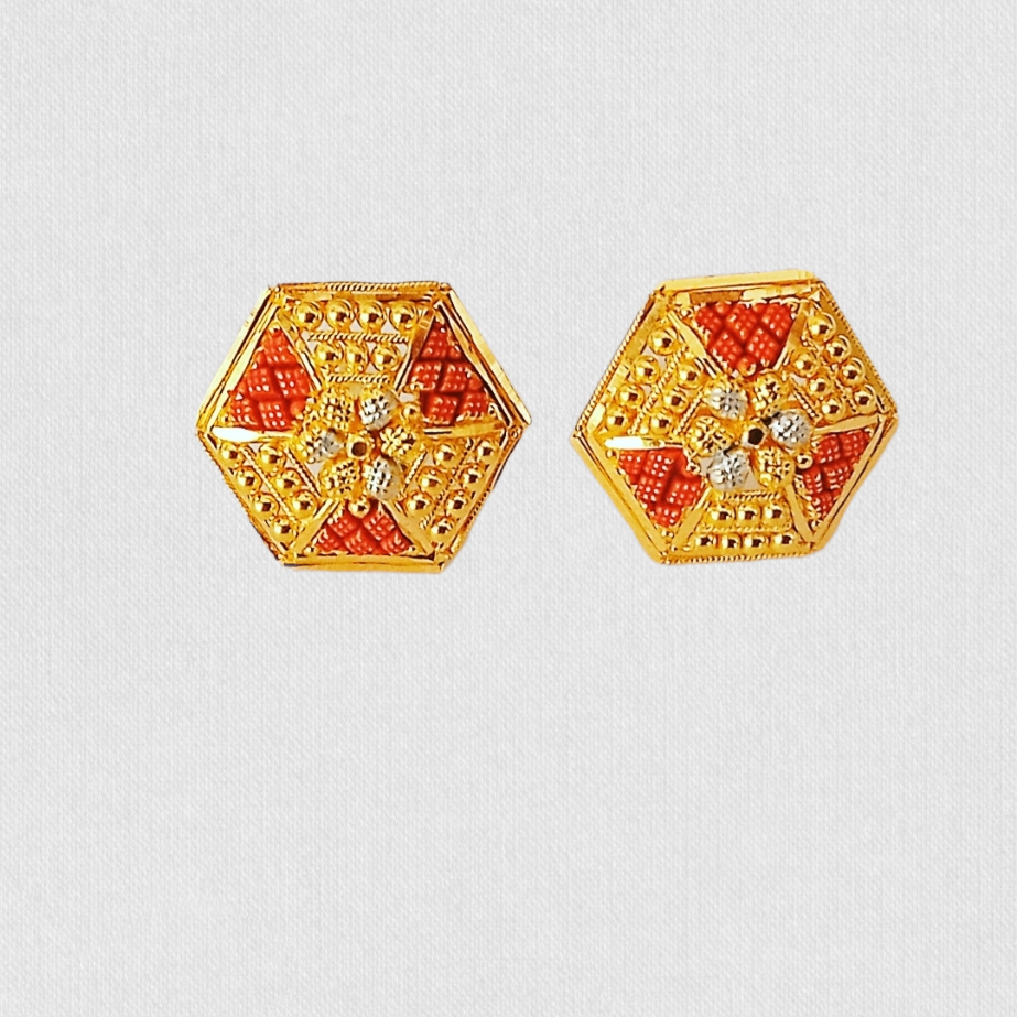 Retailer of Gold earring design top | Jewelxy - 210206