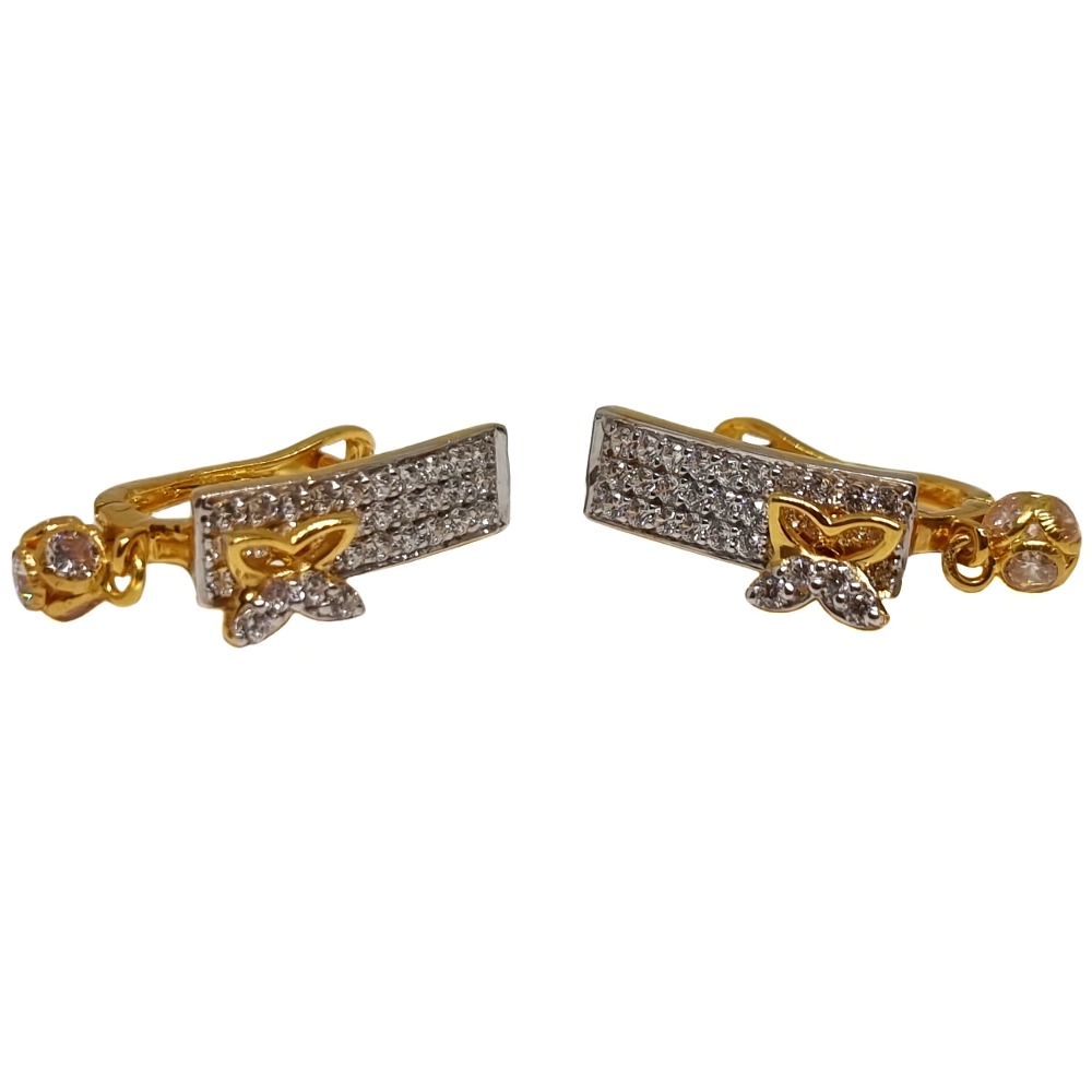 18K Gold Butterfly Designer Earrings MGA - BLG0621