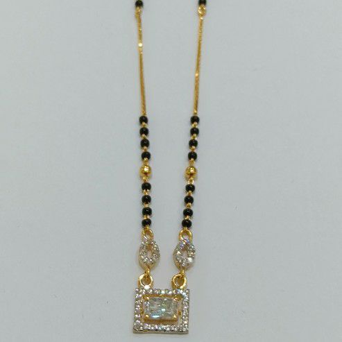 Gold With Diamond Fancy mangalsutra