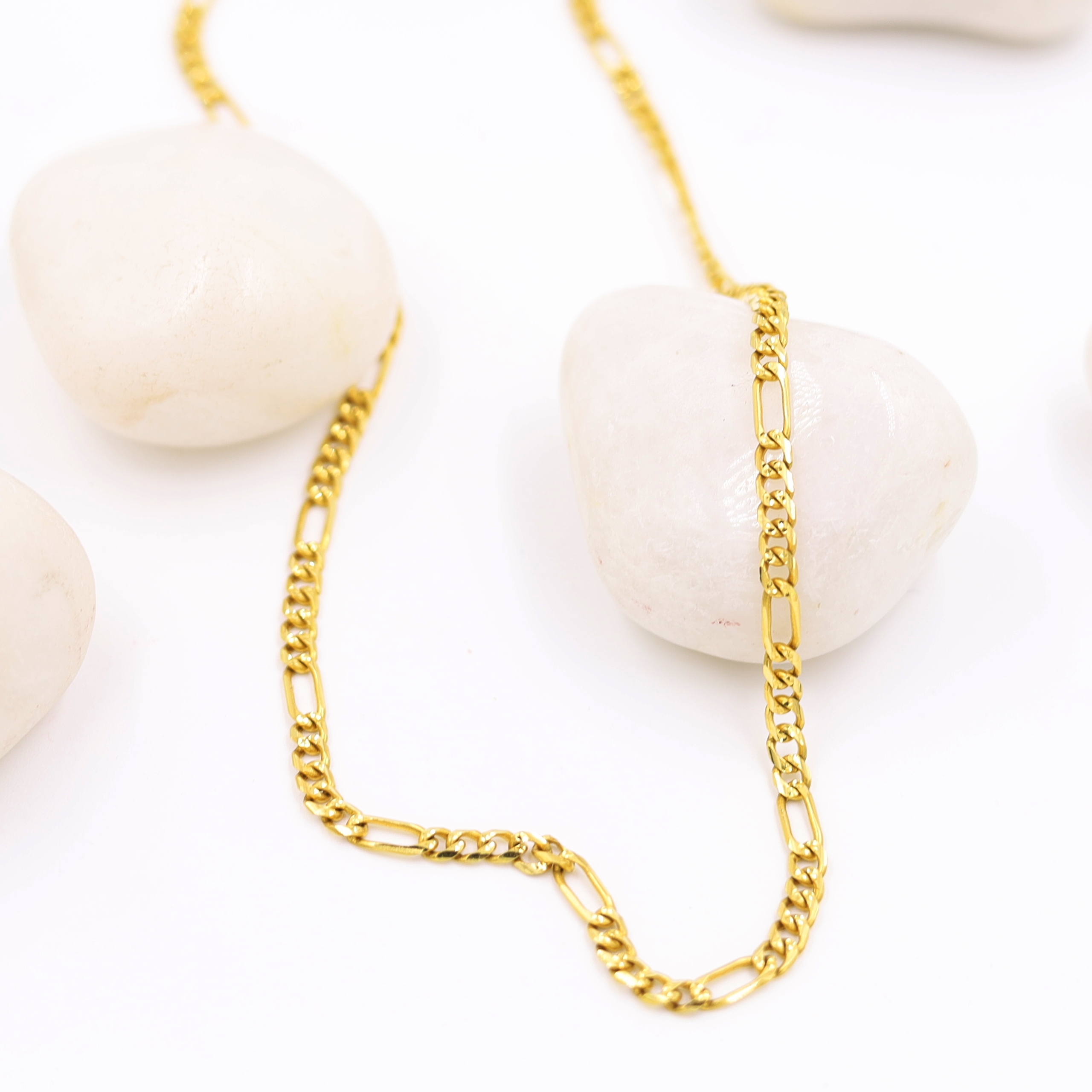 Minimal Gold Chain With Links For Men