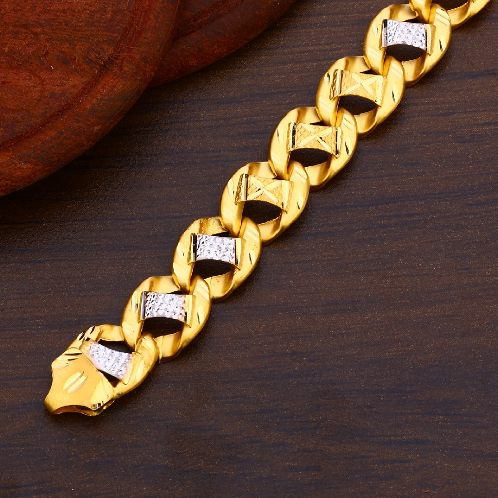 916 Gold Classic Bracelet MPB164