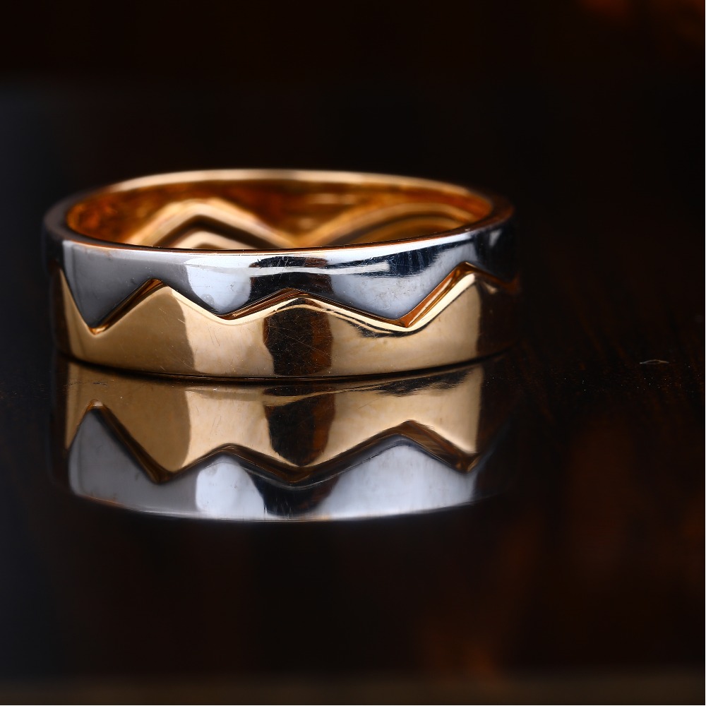 18KT Rose Gold New Design Light Weight Ring