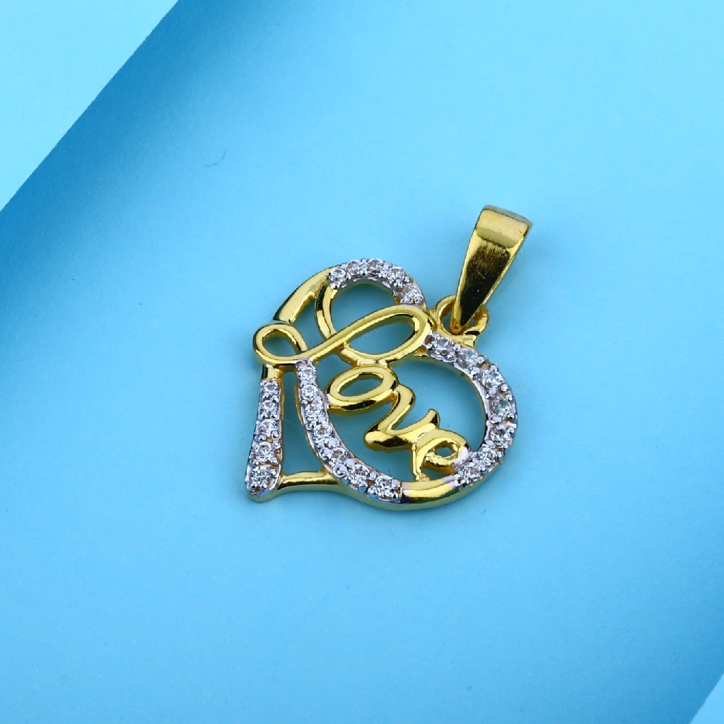 916 Gold Classic Designer Pendant LFP02
