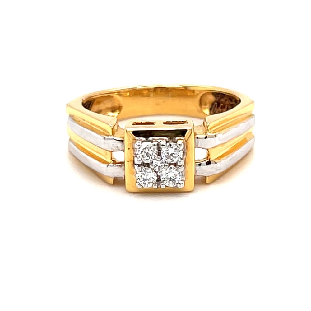 Buy quality 916 gold shivji design gents diamond ring in Ahmedabad-vachngandaiphat.com.vn