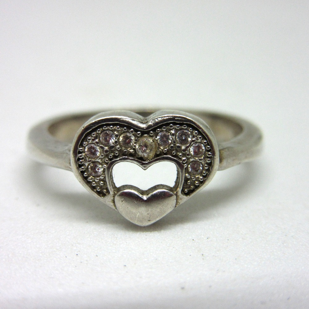 Silver Cwtch Double Heart Ring – Clogau Outlet