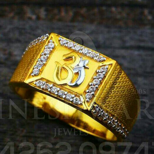 Diamond Wedding Ring Gents with Trinity Design | Bridal Jewelry