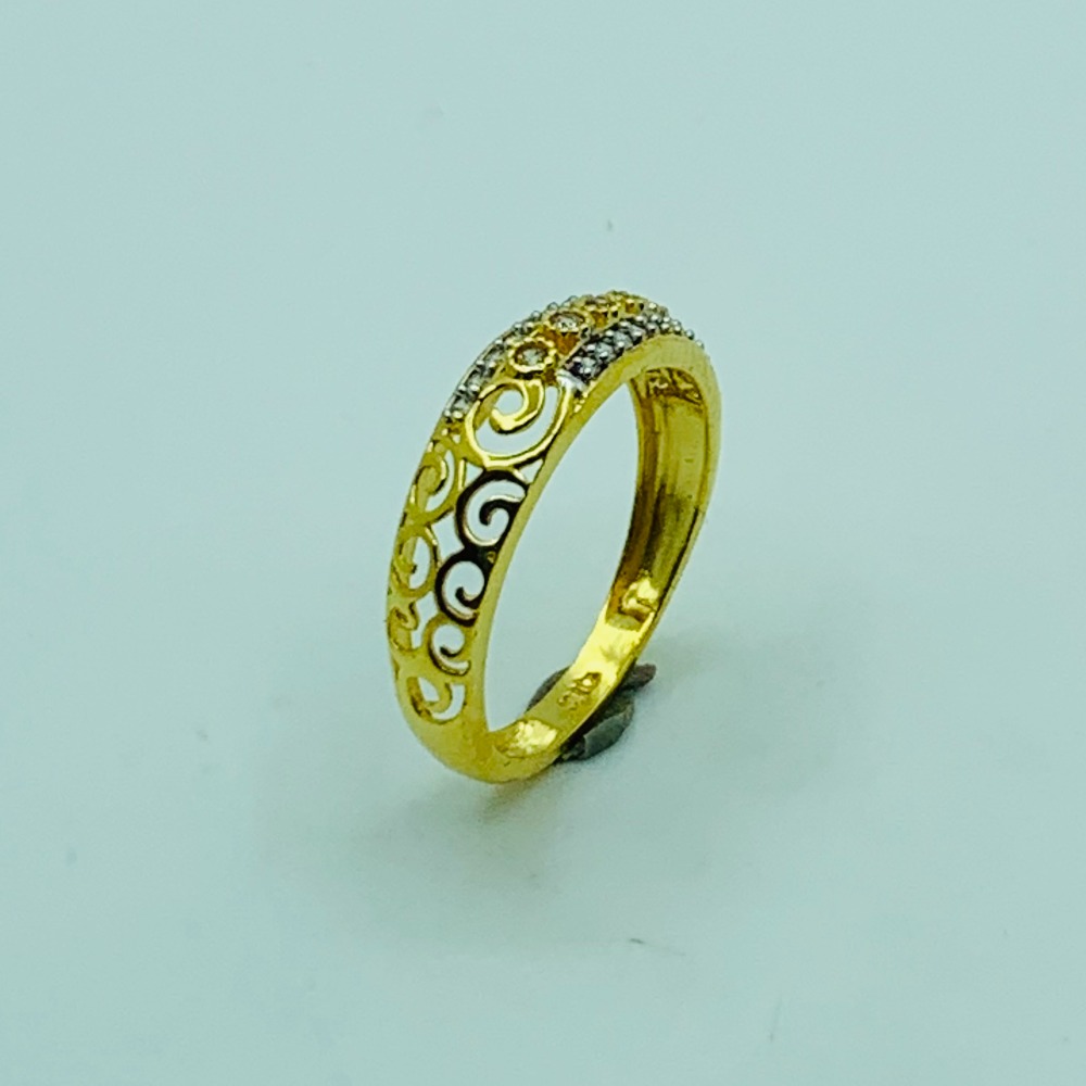 Buy quality the Doubly leaf Casting Gold Ring in Pune