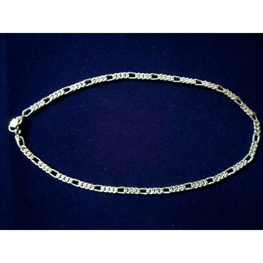 Silver gents indian gents sachin chain 