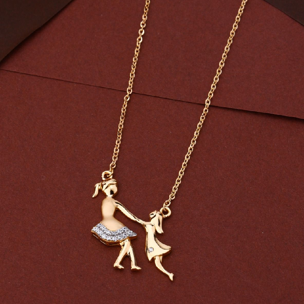 Mother Day Special Gold Chain Pendant