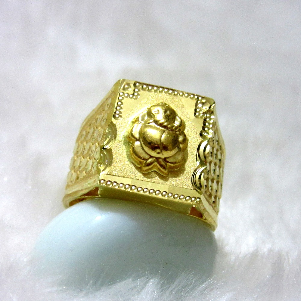 Buy 22K Gold Casting Lord Ganesha Ring 93VC1443 Online from Vaibhav  Jewellers