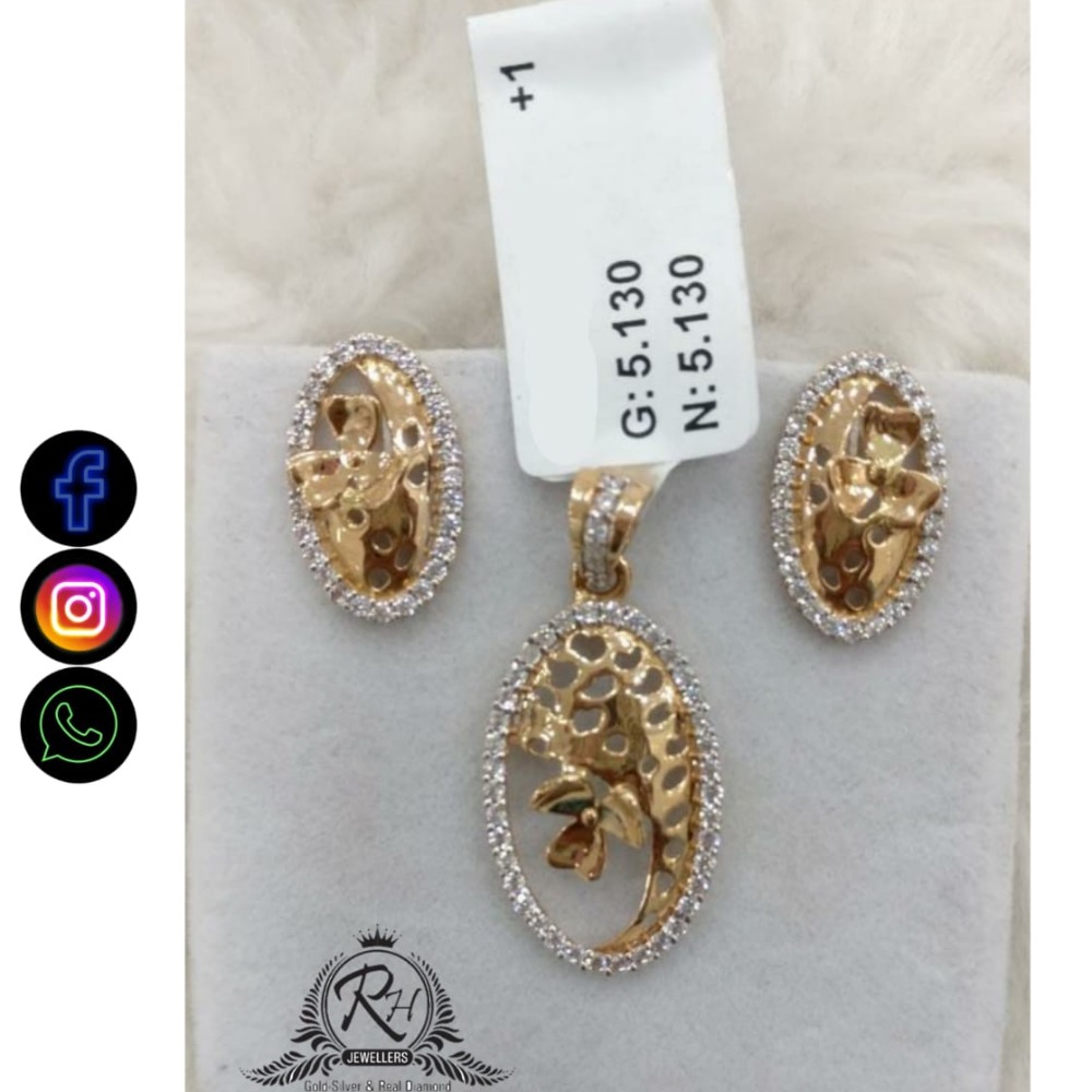 22 carat gold ladies earrings set RG-ER690