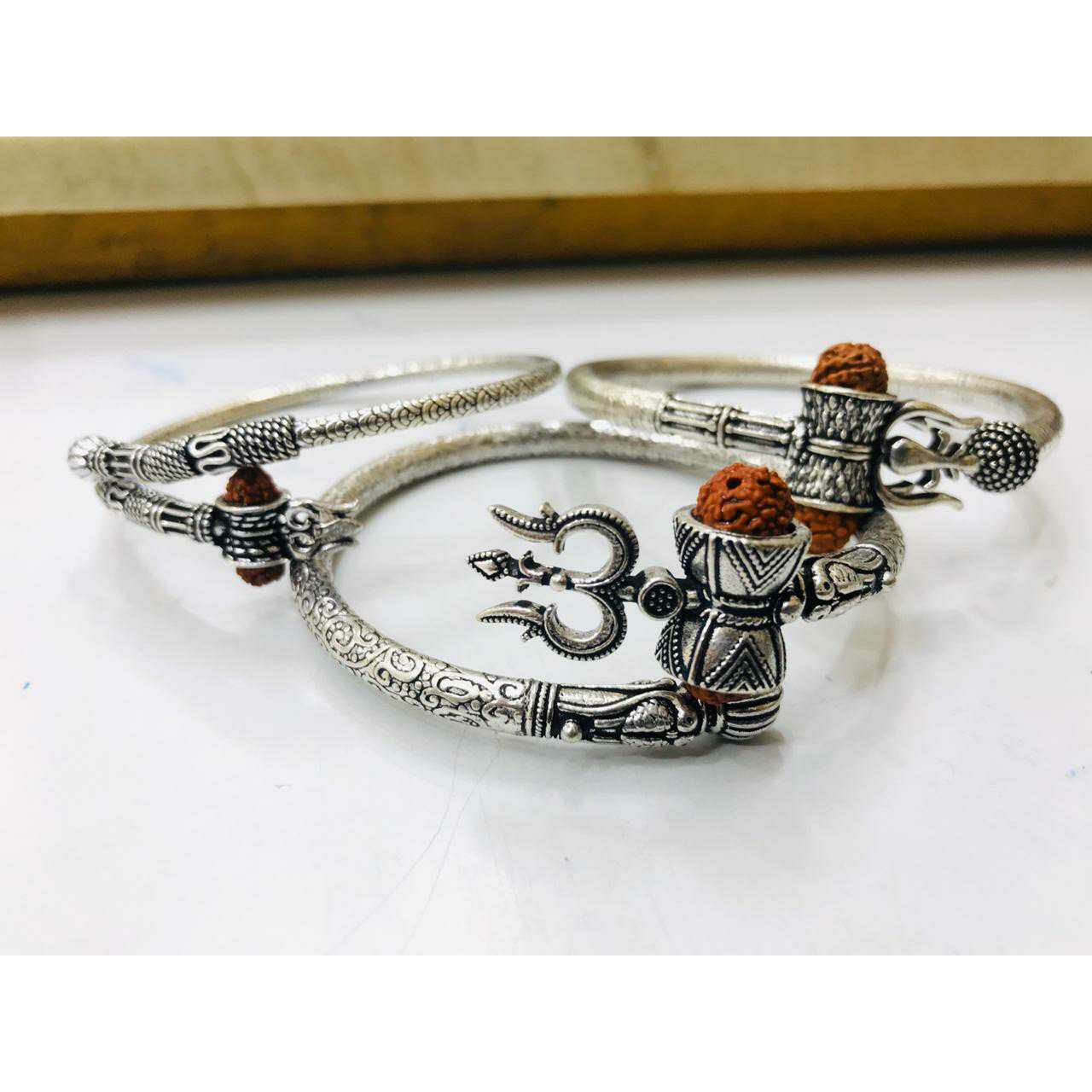 New fashion kada bracelet in 92.5 sterling silver