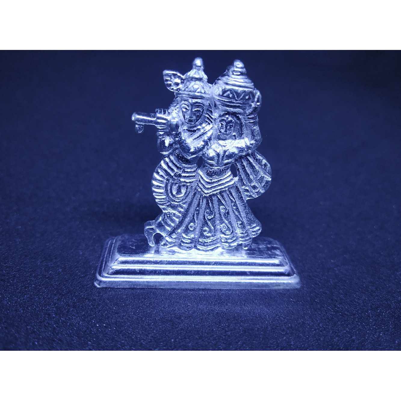 Buy quality Radhakrishna Joint Murti Traditional Style Casting Murti