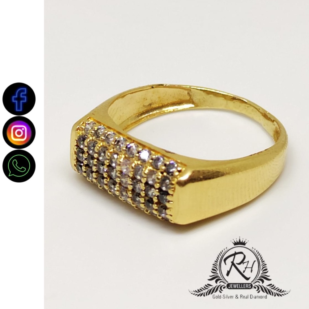22 carat gold daimond latest rings RH-GR472