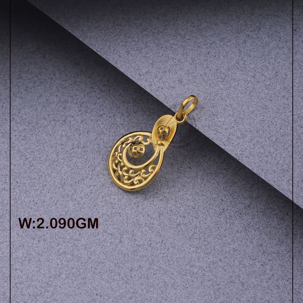 916 Gold Fancy Pendant
