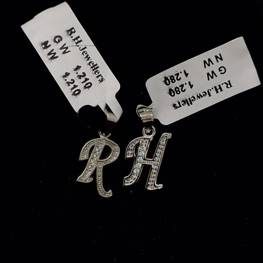 92.5 silver fancy diamonds pendants RH-LP823