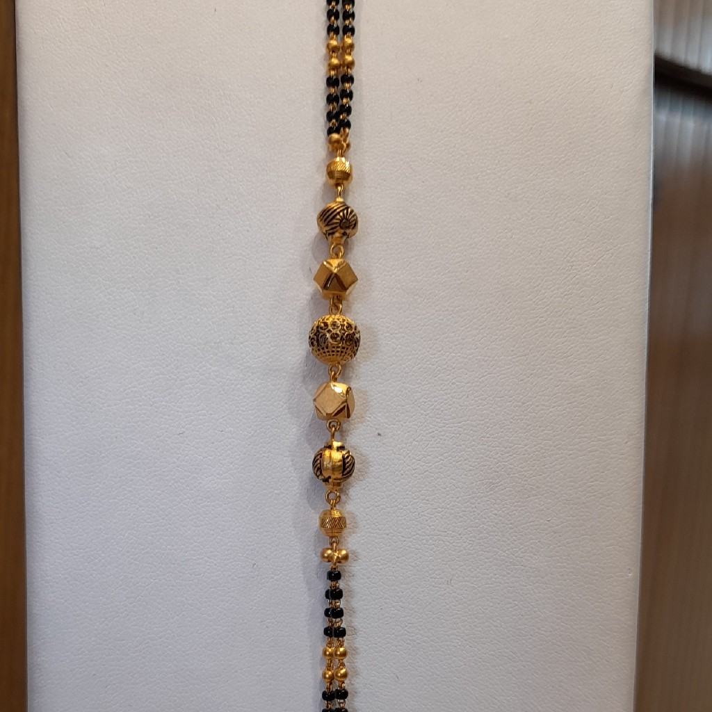 91.6 22kt mangalsutra style lucky