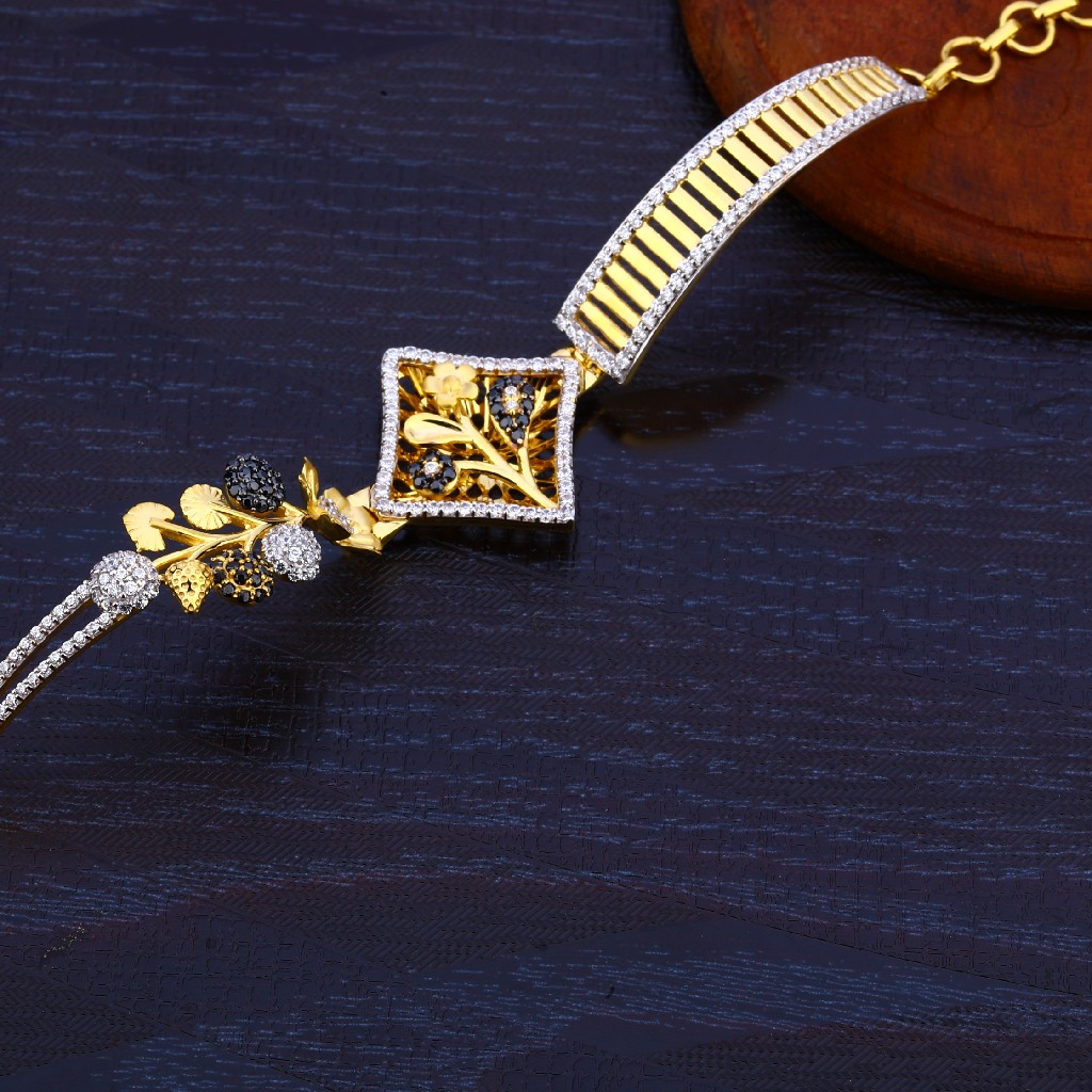 916 Gold Fancy Bracelet LB247