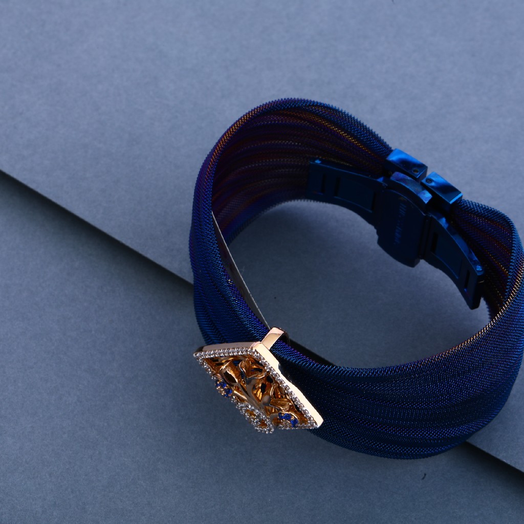 18ct Designer Fancy Rose Gold Bracelet LLKB23