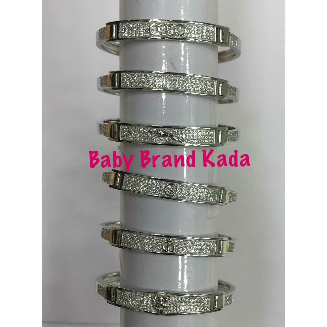 Silver Lock Bracelet Kada For Mens, 925 Silver Lock Bracelet Kada