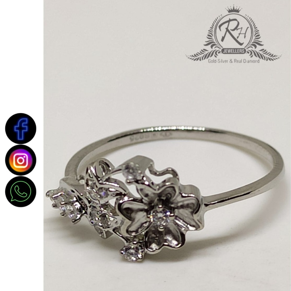 92.5 silver classical ladies rings RH-LR812