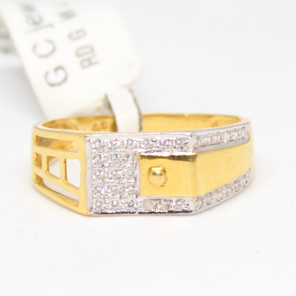 ring 916 hallmark gold daimond-6698