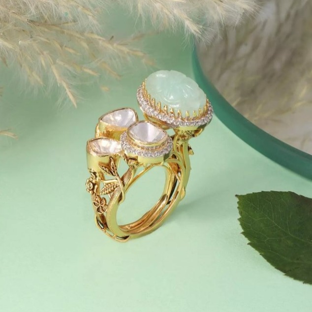 22 carat gold Heritage Design ladies rings rh-lr940