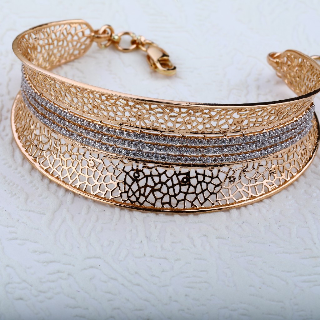 Rose Gold 18K Designer Ladies Bracelet-RLKB29