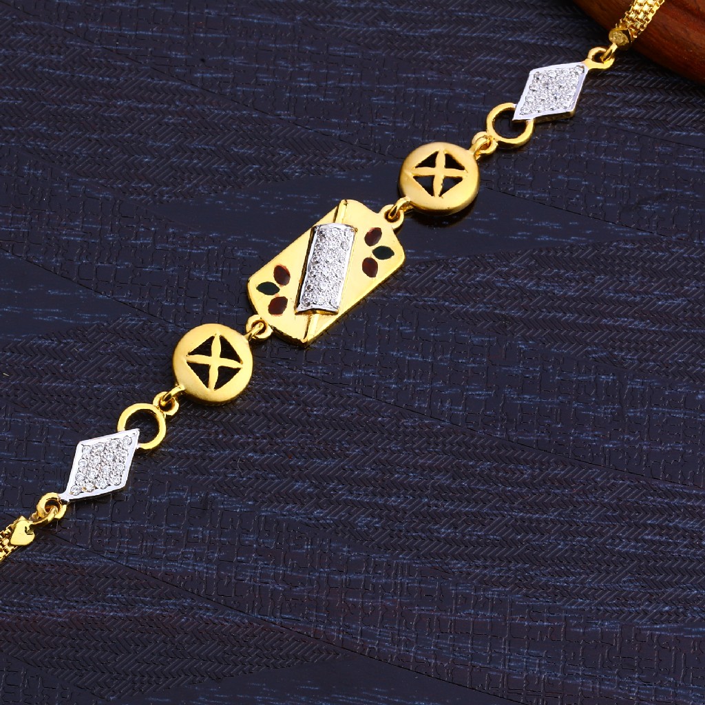22Kt Gold ladies Exclusive Bracelet LB255