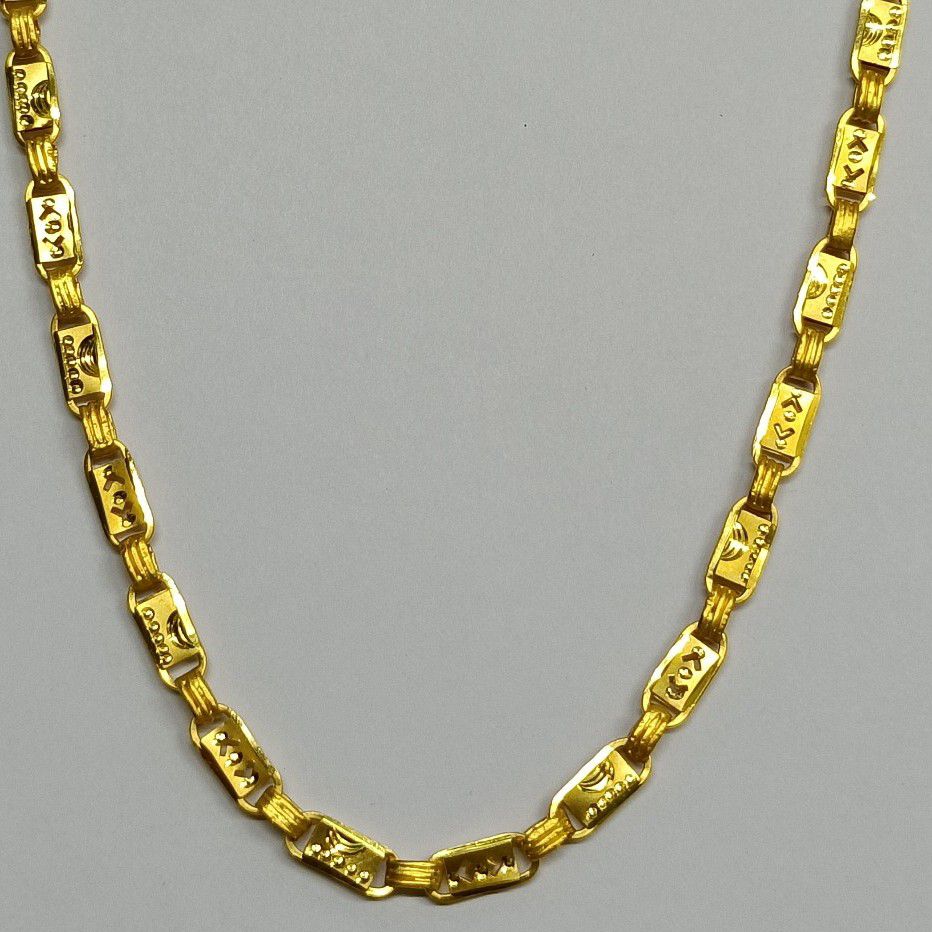 916 Gold Fancy Gents Chain