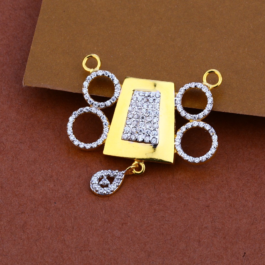916 Gold Cz Exclusive Pendant ML94