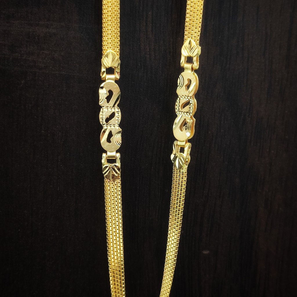 fancy heavy look  916 gold chain