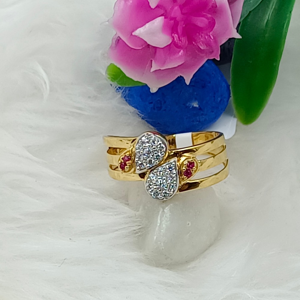 916 Gold Cocktail Ring