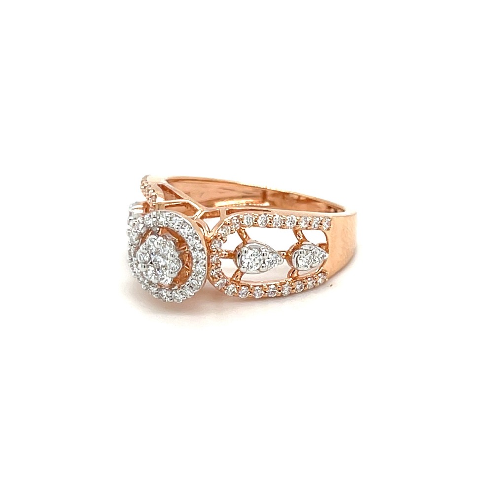 Daisy Engagement Diamond Ring For Women