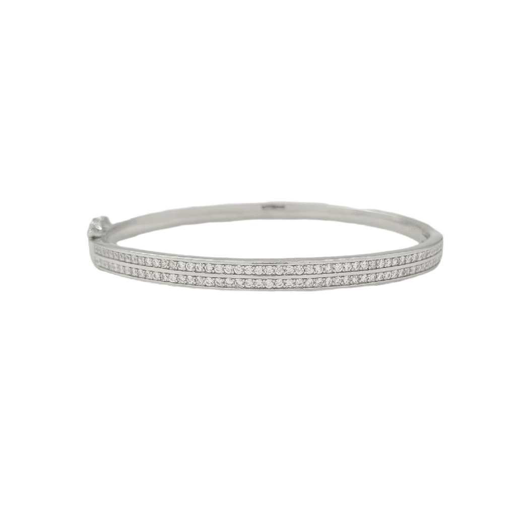 Dual Line 925 Silver Bracelet
