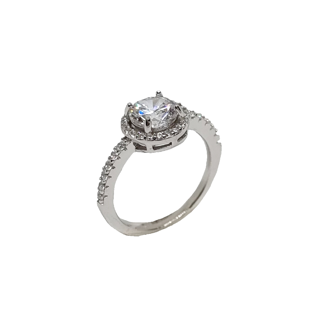 Diamond Proposal Ring In 925 Sterling Silver MGA - LRS4806